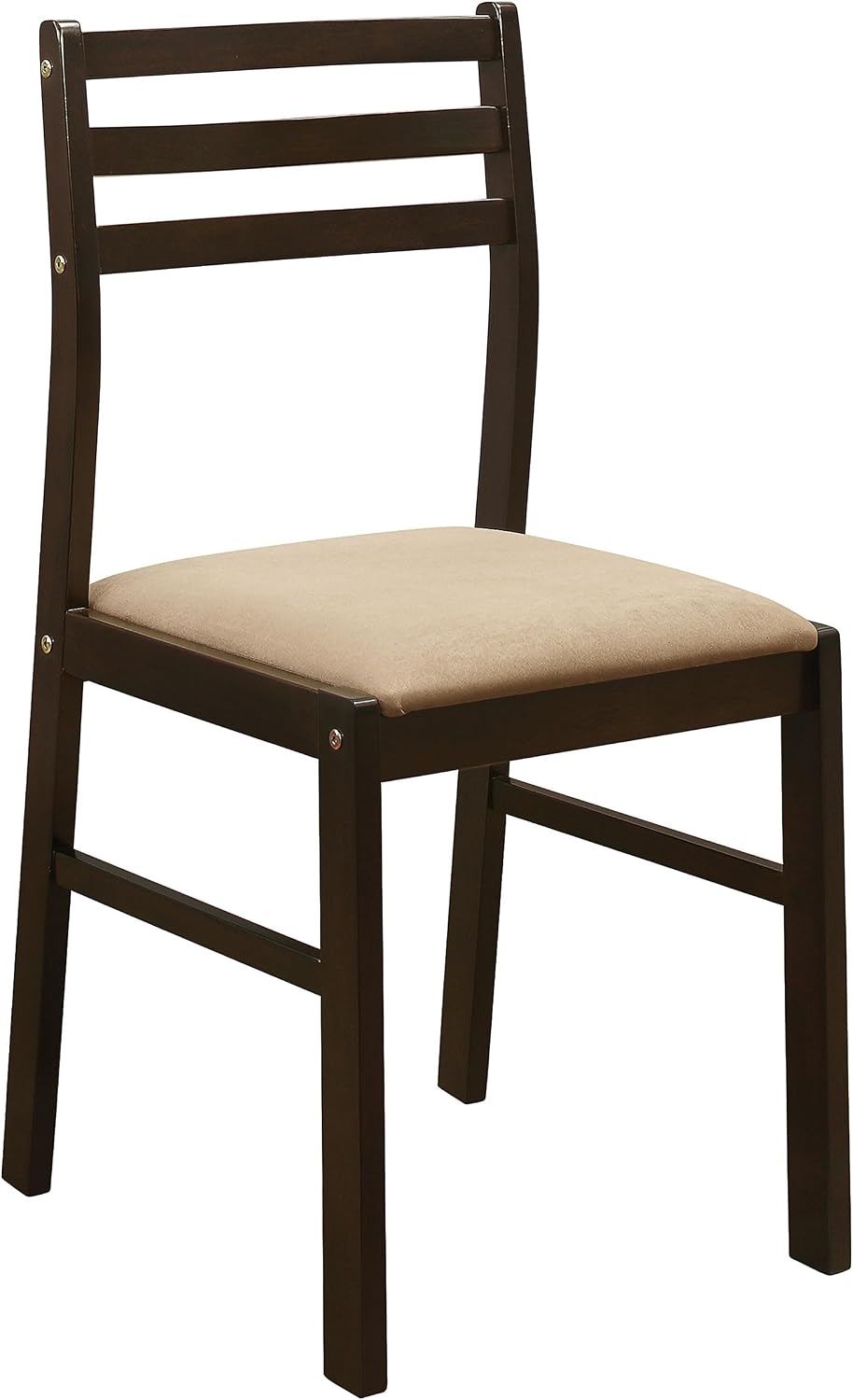 Cappuccino Tan 3pc Round Dining Set