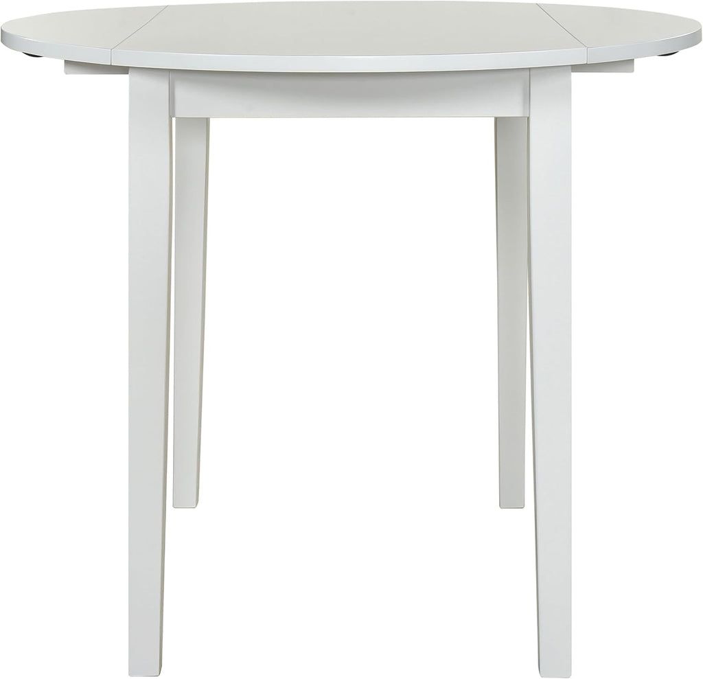 White 3pc Extendable Dining Set
