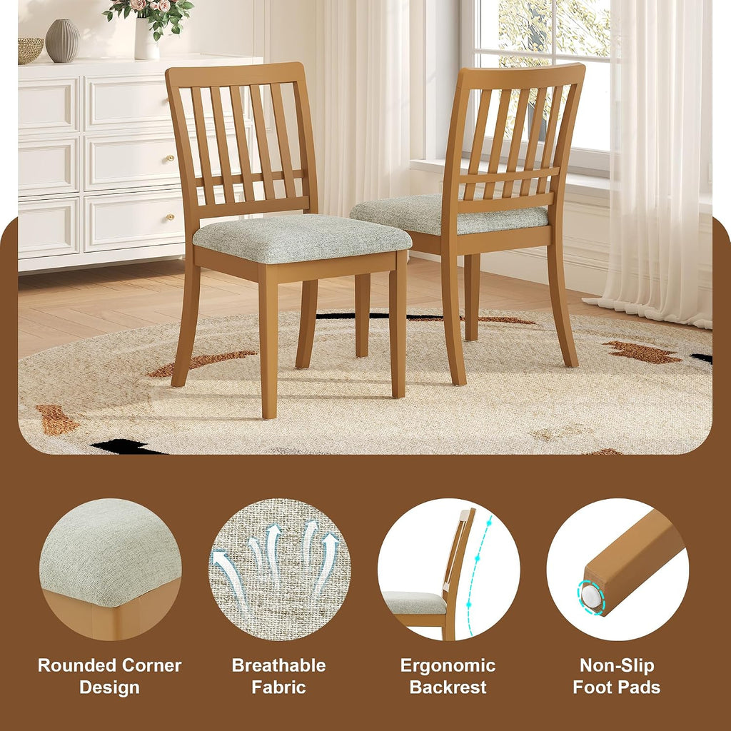 Light Brown 3pc Drop Leaf Dining Set